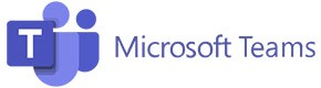 微软团队标志，链接到微软团队主页在一个新的选项卡