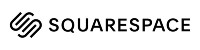 Squarespace的标志，链接到Squarespace的主页在一个新的选项卡。