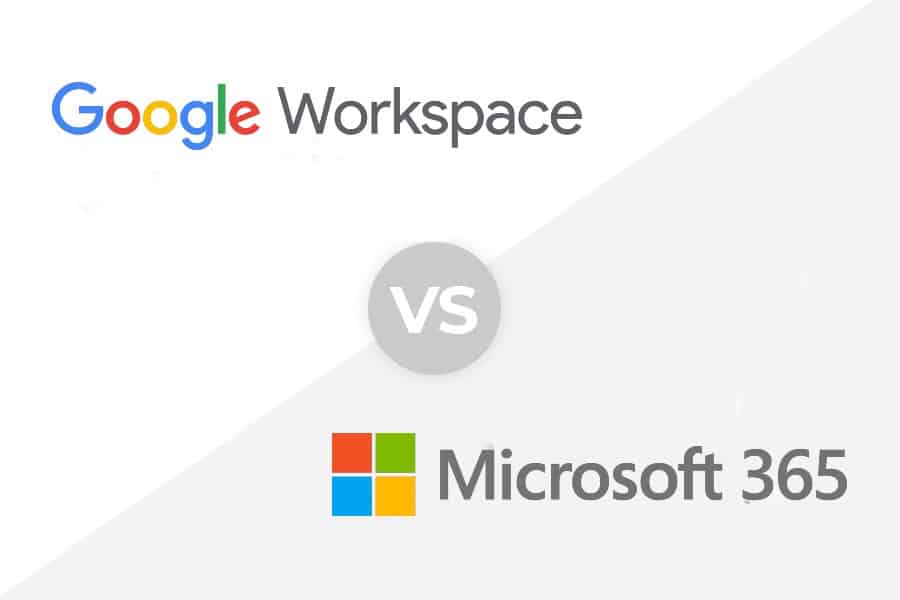 谷歌工作区与微软365