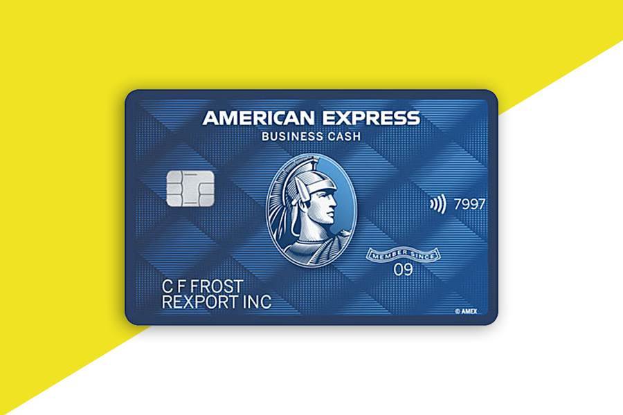 美国运通蓝色商务现金™卡。