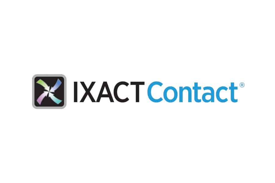 Ixact联系徽标作为特征映像。
